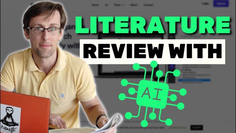 Do a literature review FAST with this unknown AI tool (NOT ChatGpt)