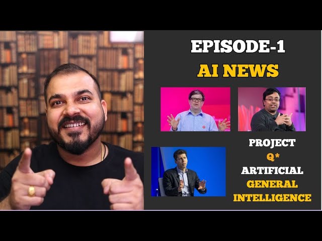 Episode 1- AI News For This Week- ChatGPT 1 year,AGI, Q*,Stability AI,SDXL Turbo Text To Image Model