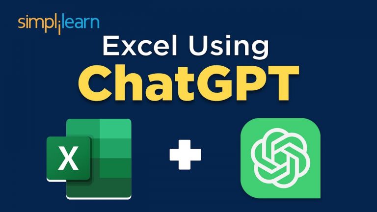 Excel Using ChatGPT | How To Increase Your Excel Skills With ChatGPT | Simplilearn