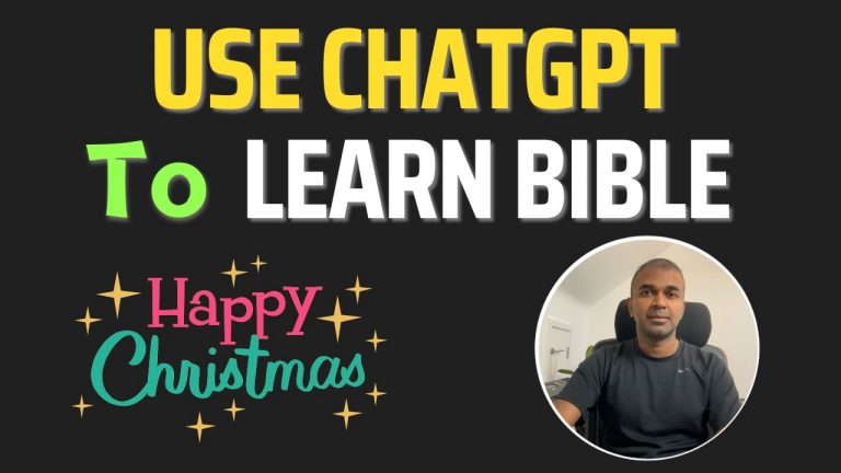 How AI ChatGPT is used to Understand Bible? (BibleGPT)