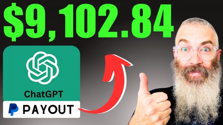 How To Make $9,102.84 With ChatGPT (EASY method, brand new)