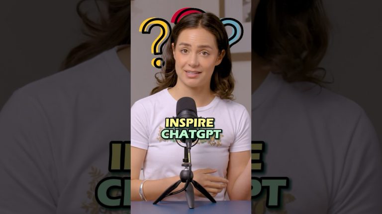 How to inspire ChatGPT to give you exactly what you want