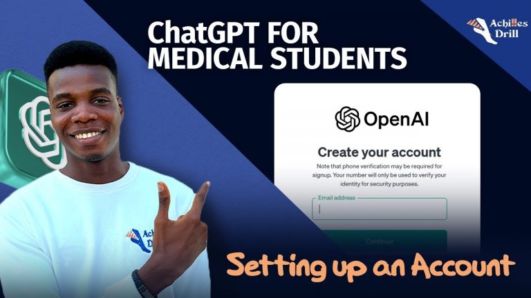 Learn FASTER in MED SCHOOL with ChatGPT (How to Set up an account for FREE in 2 MINUTES)