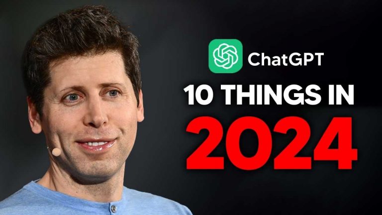 Sam Altman Reveals 10 Things Likely COMING In 2024 For CHATGPT!