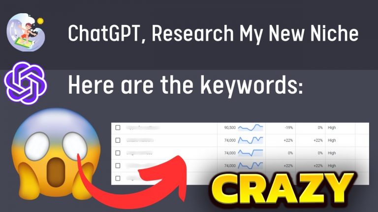 Unlock ANY Niche With ChatGPT Keyword Research