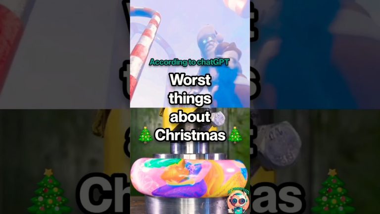 top 10 worst things about Christmas according to chatGPT #shorts