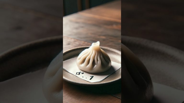 $1 Dumpling vs Priceless Dumpling #ai #chatgpt #dalle3 #food #priceless #dumplings