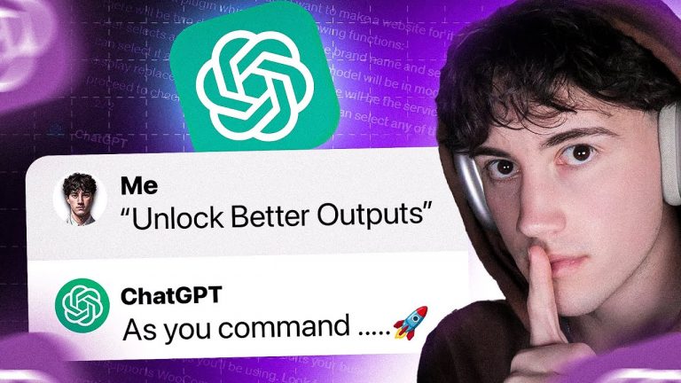 10 Secrets for BETTER ChatGPT Outputs! (Important)