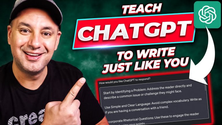 3 Ways to Get ChatGPT to Write like You