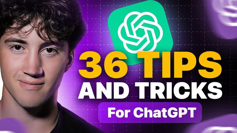 36 ChatGPT Tips for Beginners in 2024! (Become a PRO!)