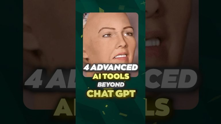 4 Advanced AI tools beyond ChatGPT