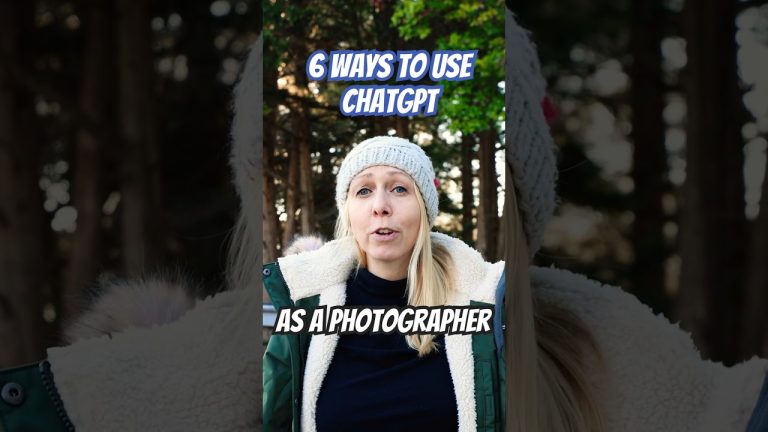 6 Ways to Use ChatGPT as a PHOTOGRAPHER