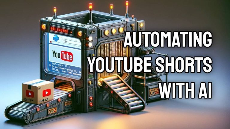 Automating YouTube Short Generation with Python CV2 and ChatGPT