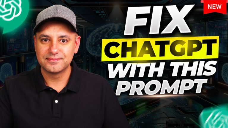 ChatGPT Has a Huge Flaw – This Prompt Will Solve It