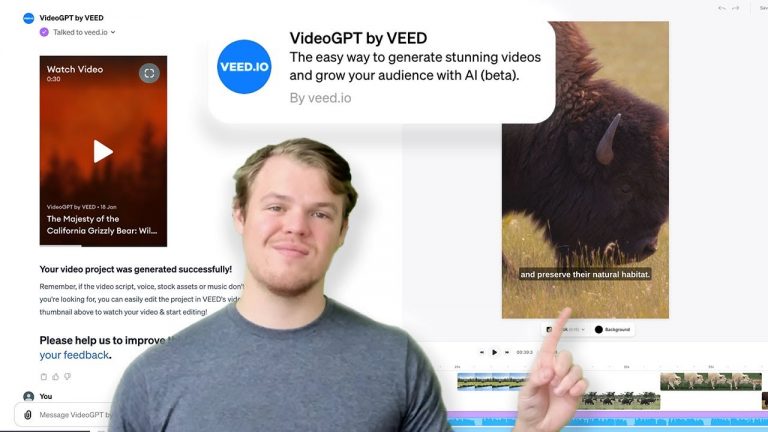 ChatGPT VideoGPT by VEED: Create AI-Enhanced Videos to Captivate Your Audience | Tutorial