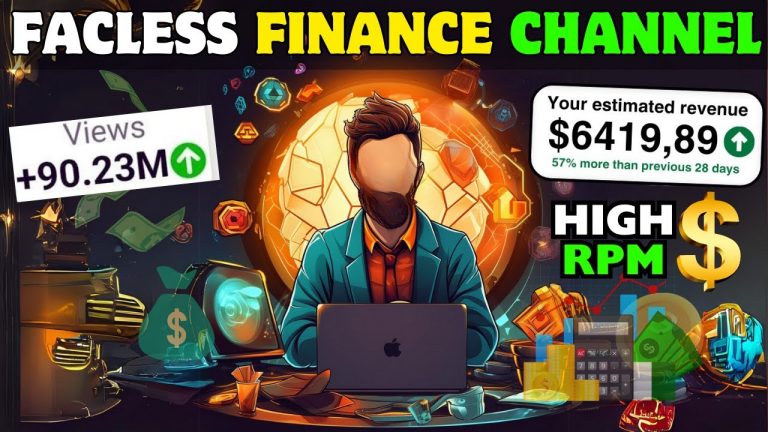 Create A Faceless Finance Tips Channel Using Chat GPT & Canva In 10 Mins.