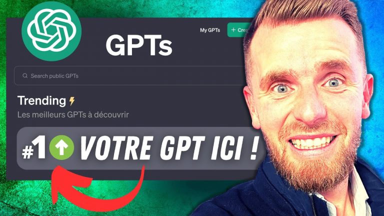 GPT Store ChatGPT : Tuto Complet (utiliser ET vendre !)