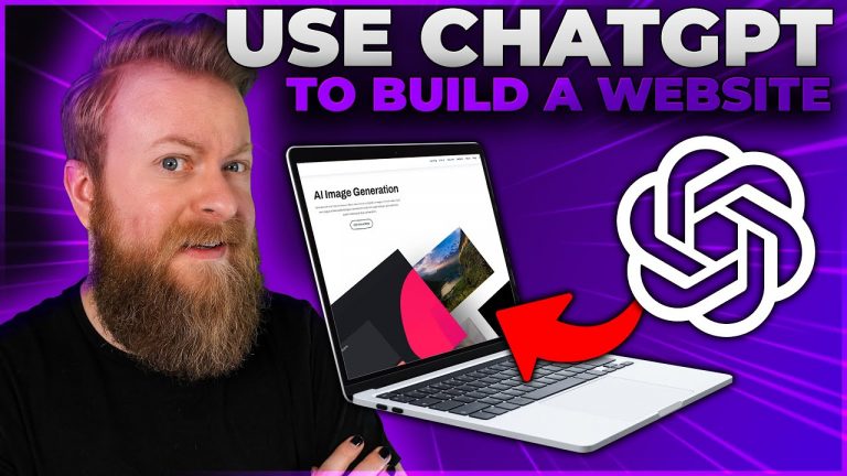 How to Build a Website With ChatGPT In 2024