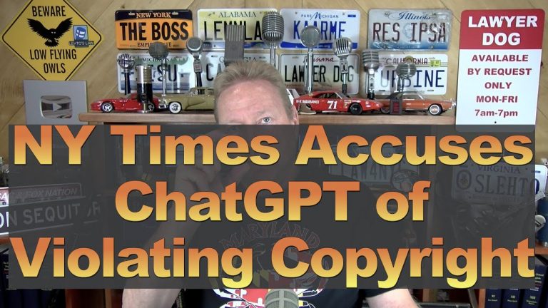 NYTimes Accuses ChatGPT of Violating Copyright