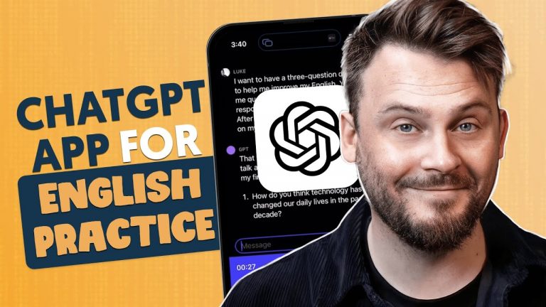 Use the ChatGPT App as an English Practice Partner
