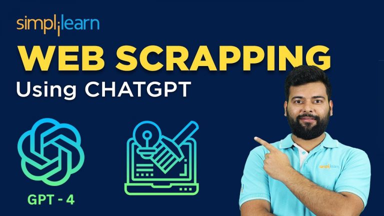 WEB SCRAPPING Using CHATGPT | How To Use GPT 4 Vision API To Automate Web Scrapping | Simplilearn