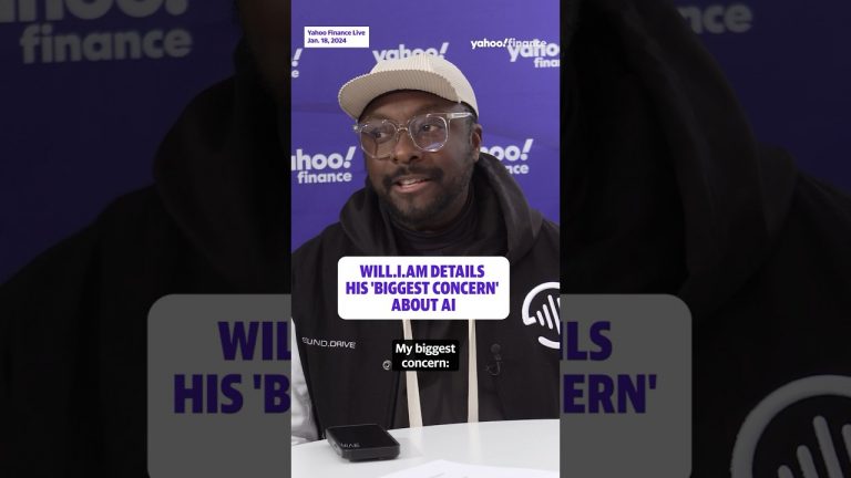 Will.i.am details his biggest concern about AI #shorts