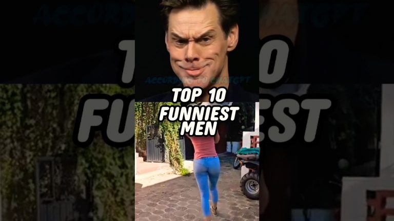 top 10 funniest men according to chatGPT