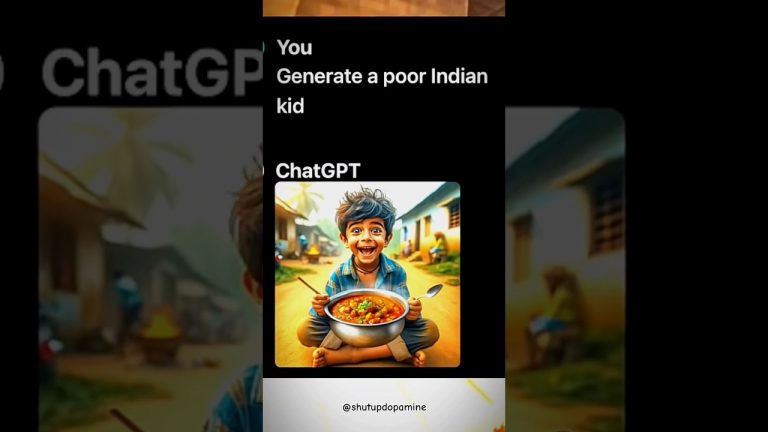 AI Created Poor Indian Kid Story #ai #aigenerated #chatgpt