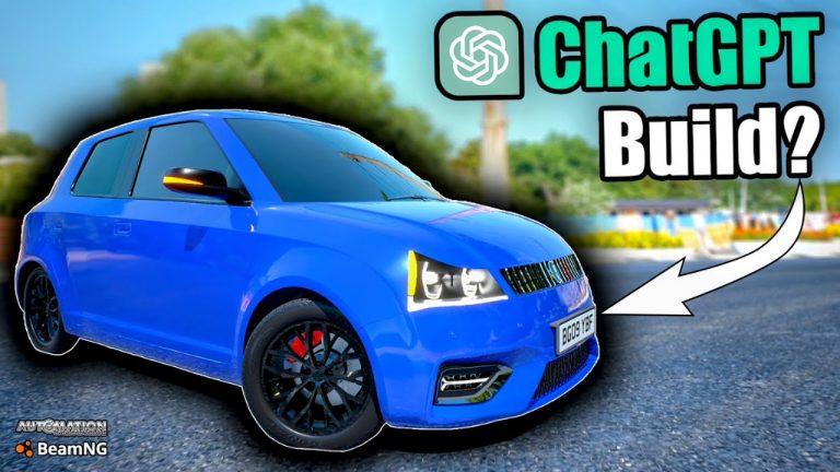 ChatGPT Built Me a POWERFUL Hatchback! | Automation Game & BeamNG.drive