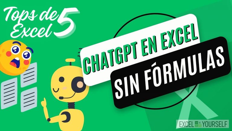 ChatGPT y Excel: Cómo Simplificar Tus Tareas Sin Usar Fórmulas | Tops de Excel #5