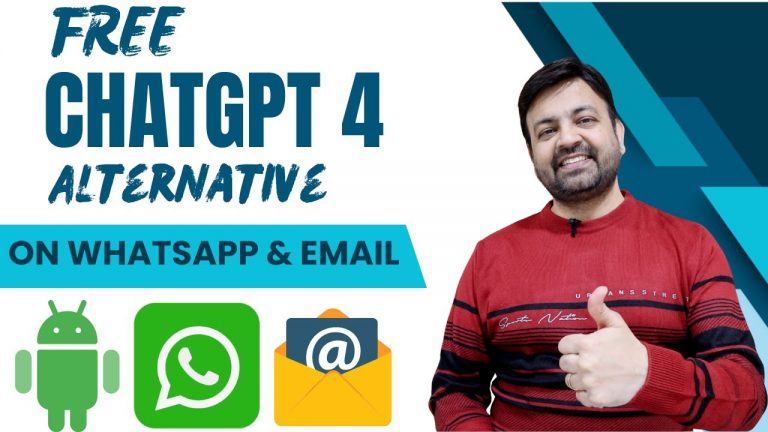 FREE CHATGPT 4 alternative on WhatsApp & Email Android Application | @technovedant