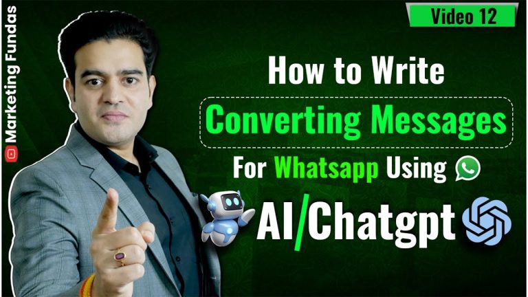 How To Write Converting Messages For WhatsApp Using ChatGPT AI Tool | #whatsappmessages #chatgpt