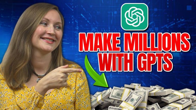 How to Make Money with ChatGPT Store ($0 to a Millionaire in a Year!)