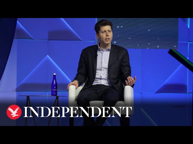 Live: OpenAI CEO Sam Altman speaks on founder of ChatGPT during World Government Summit