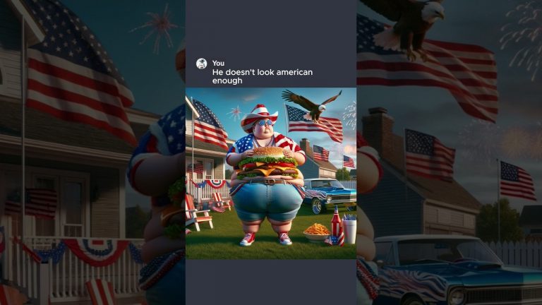 Most American American in America #ai #chatgpt #aiart
