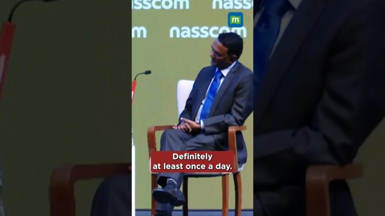 TCS CEO K Krithivasan uses ChatGPT for his daily work. #chatgpt #tcs #kkrithivasan #shorts