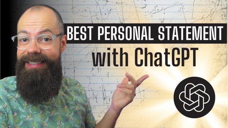 The ChatGPT Secrets to Crafting a *Flawless* Personal Statement for Graduate School!