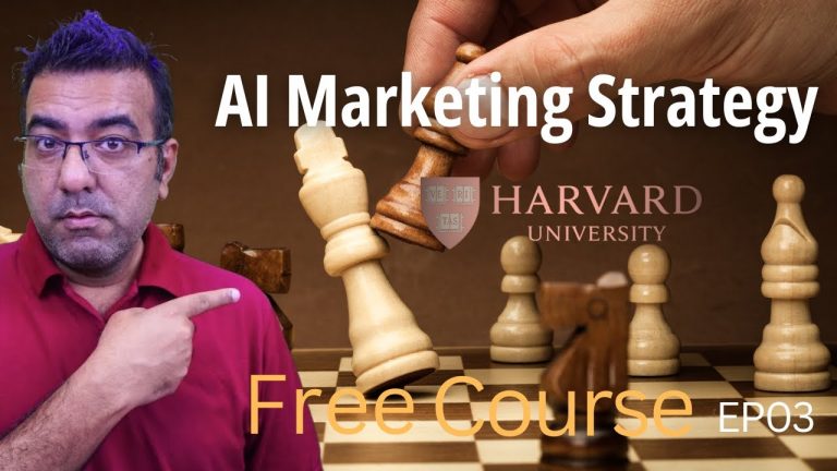 how to design an ai marketing strategy | 2024 Free AI ChatGPT course EP 3