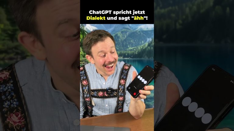 CRAZY: Das neue ChatGPT Voice Update #chatgpt