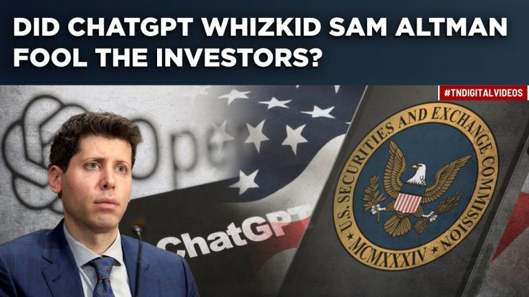 ChatGPTs Sam Altman Faces US SEC Heat| OpenAI Fooled Investors? Agency Probing AIs Golden Child?