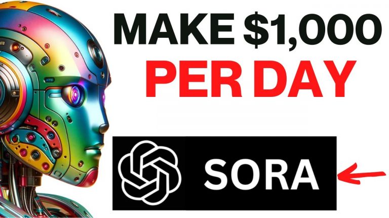 Earn $1,000 Per Day With ChatGPT-4 / Sora OpenAI Guide (AI Text-to-Video)