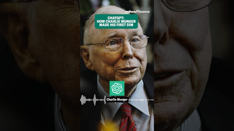 How Charlie Munger made his first $1,000,000, explained by ChatGPT #shorts