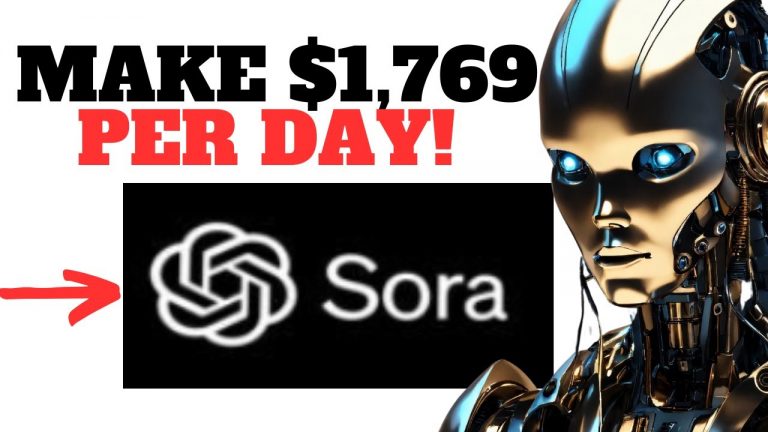 Make $1,769 Per Day With ChatGPT-4 / Sora OpenAI (AI Text-to-Video)