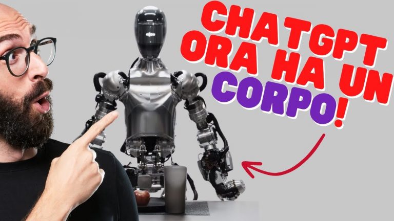 Questo robot vede, sente e parla grazie a ChatGPT [Figure 01]