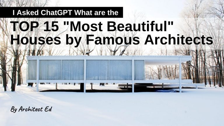 TOP 15 Most Beautiful Houses in the World By ChatGPT