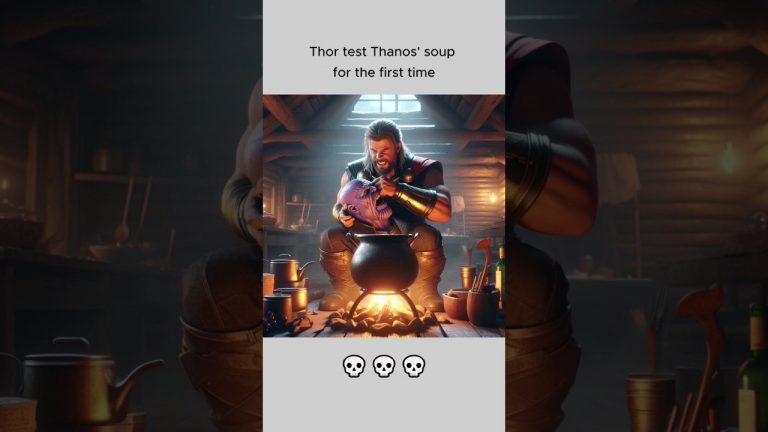 Thanos’ Last Soup #ai #chatgpt #aiart
