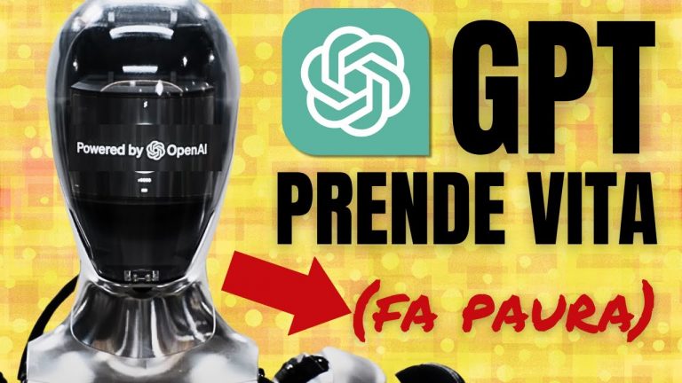 VI PRESENTO ChatGPT “IN PERSONA”: demo FIGURE 01 + OpenAI (reaction)