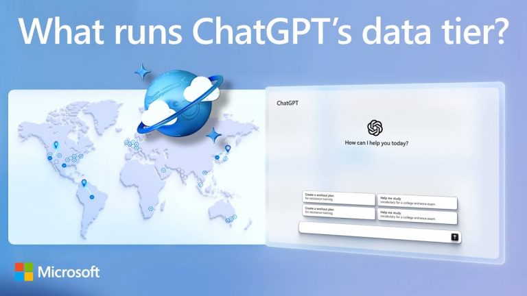 What is the database behind ChatGPT?
