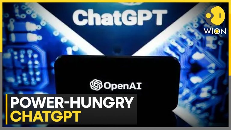 Why does ChatGPT use so much electricity? | Latest News | WION