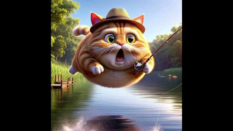 fishing cats#cat#cute#ai#chatgpt